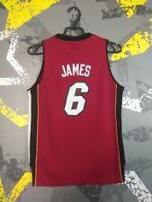 Camiseta deportiva de baloncesto James Miami Heats de la NBA Adidas talla joven M ig93 segunda mano  Embacar hacia Mexico