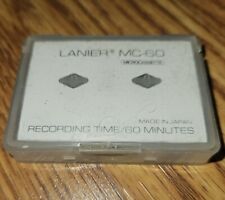 Microcassette. mfg. lanier. for sale  Lynchburg