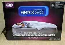 New Queen - AeroBed Air Mattress W/ Comfort Lock Pump 16" Height - distress pkg for sale  Shipping to South Africa