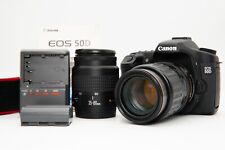 Estado perfeito+ Canon EOS 50D 15.1MP DSLR corpo da câmera com 2 lentes contagem do obturador 3281 comprar usado  Enviando para Brazil