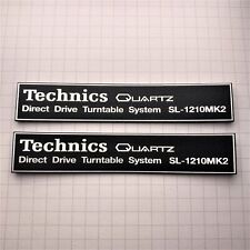 Technics 1210 decal d'occasion  Expédié en Belgium