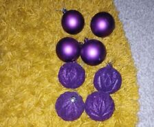 Purple baubles for sale  BEDFORD