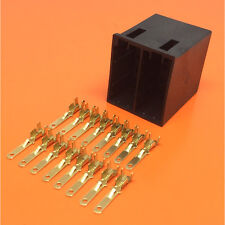Kit de reparo bloco conector terminal fêmea duplo áudio carro ISO qualidade 16 pinos comprar usado  Enviando para Brazil