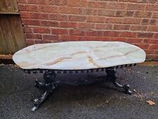 antique marble coffee table for sale  KINGSWINFORD