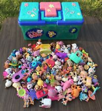 Littlest Pet Shop LPS Tackle Box (trava faltando), com animais de estimação, acessórios comprar usado  Enviando para Brazil