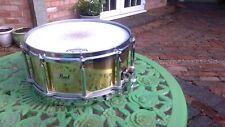 Pearl brass snare for sale  BIRMINGHAM