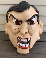 Vtg 2008 GOOSEBUMPS Scholastic SLAPPY Ventriloquist Dummy RUBBER Halloween Mask for sale  Shipping to Canada