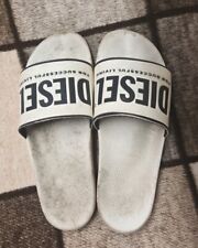 Diesel white slippers for sale  CARMARTHEN