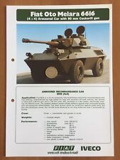 Rara brochure armoured usato  Torino