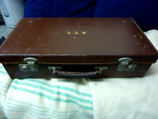 Vintage leather case for sale  PITLOCHRY