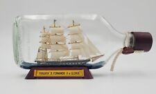 Used,  Ship In A Bottle Fragate "D Fernando 11 e Gloria"  for sale  Shipping to Ireland