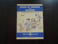 Ancien cahier vacances d'occasion  Louveciennes