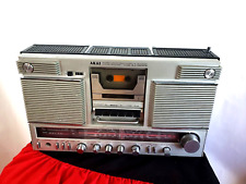Grabadora de casete de radio boombox Akai AJ-490FS de colección rara FUNCIONA segunda mano  Embacar hacia Argentina