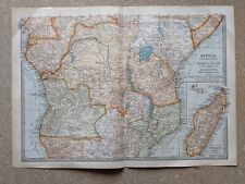 1902 map africa for sale  HORNCASTLE