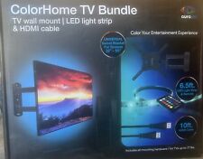 Suporte de parede para TV pacote residencial Aura LED faixa de luz colorida e cabo HDMI comprar usado  Enviando para Brazil