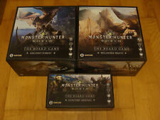 Monster Hunter World Board Game - 2 Core Boxes + Hunter's Arsenal + Errata Pack, używany na sprzedaż  PL