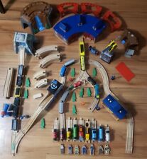 HUGE LOT (124)Thomas & Friends Wooden Railway Train Set W/figures And 25 Trains  for sale  Shipping to South Africa