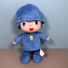 Muñeca de felpa Bandai 2008 Pocoyo 10"" cabeza de plástico cuerpo suave segunda mano  Embacar hacia Argentina