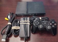 Used Sony PlayStation 2 PS2 Slim Console - Black Bundle READ DESCRIPTION for sale  Shipping to South Africa