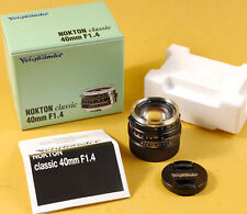 Voigtlander nokton classic usato  Italia