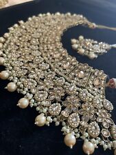 gold bridal jewellery sets indian  for sale  UK