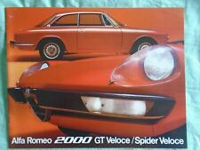Alfa romeo 2000 for sale  KINGS LANGLEY