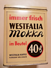 Alte kaffeedose westfalia gebraucht kaufen  Deutschland