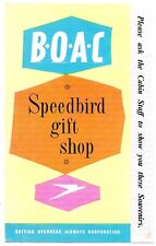 Vintage boac speedbird for sale  BARNET