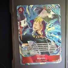 One Piece Card Game - Marco (Alt Art) OP02-018 R Paramount War ENGLISH, used for sale  Shipping to South Africa