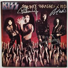 KISS - Smashes, Thrashes & Hits LP signed signiert Autogramm + jap. CD, usado comprar usado  Enviando para Brazil