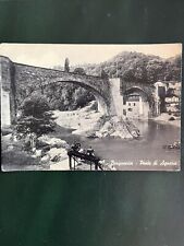 Cartolina borgosesia ponte usato  Fano
