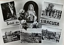 Cartolina siracusa viaggiata usato  Treviso Bresciano