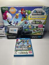 Consola Wii U Super Mario Bros. U + Super Luigi Bros. EN CAJA con 10 + juegos, usado segunda mano  Embacar hacia Argentina