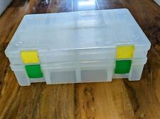 Fox Fishing Tackle Box Stack And Store Boxes X 2 for sale  Shipping to South Africa