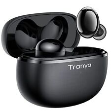 Fones de ouvido Tranya T20 sem fio graves profundos 8h tempo de reprodução 4 microfone Ipx7 à prova d'água, usado comprar usado  Enviando para Brazil