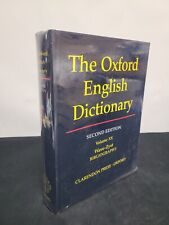 The Oxford English Dictionary : Conjunto de 20 volumes por Edmund Weiner (1989, capa dura, comprar usado  Enviando para Brazil