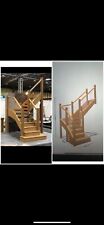 Oak staircase display for sale  DUMFRIES