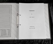 Terminator movie script. for sale  UK