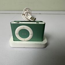 Apple iPod 1GB Shuffle 2da Generación Base de Carga Verde Clip Modelo A1204, usado segunda mano  Embacar hacia Argentina