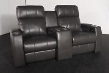 light grey leather loveseat for sale  Cibolo