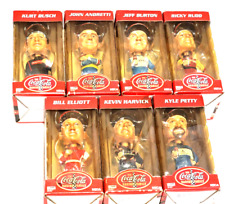 Juego de 7 piezas vintage NECA Bobble-Head Coca Cola NASCAR segunda mano  Embacar hacia Argentina