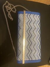 Clutch hallhuber blau gebraucht kaufen  Georgensgmünd