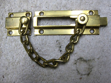 door sliding lock brass chain for sale  Narberth