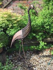 Metal garden heron for sale  BRIDGNORTH
