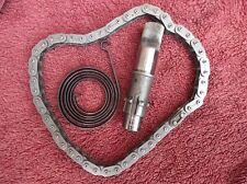 bsa bantam  3/4 inch kick start shaft/return spring and primary drive chain for sale  SHEFFIELD