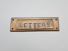 Bronze slot letters for sale  Blue Springs