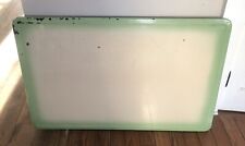 Antique Green and White Enamelware Hoosier Cabinet Top / Counter for sale  Plainville