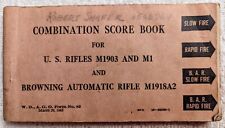 Combination scorebook rifles for sale  Toledo