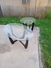 Glass tables set for sale  Robstown
