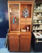 Midcentury display cabinet for sale  BURY